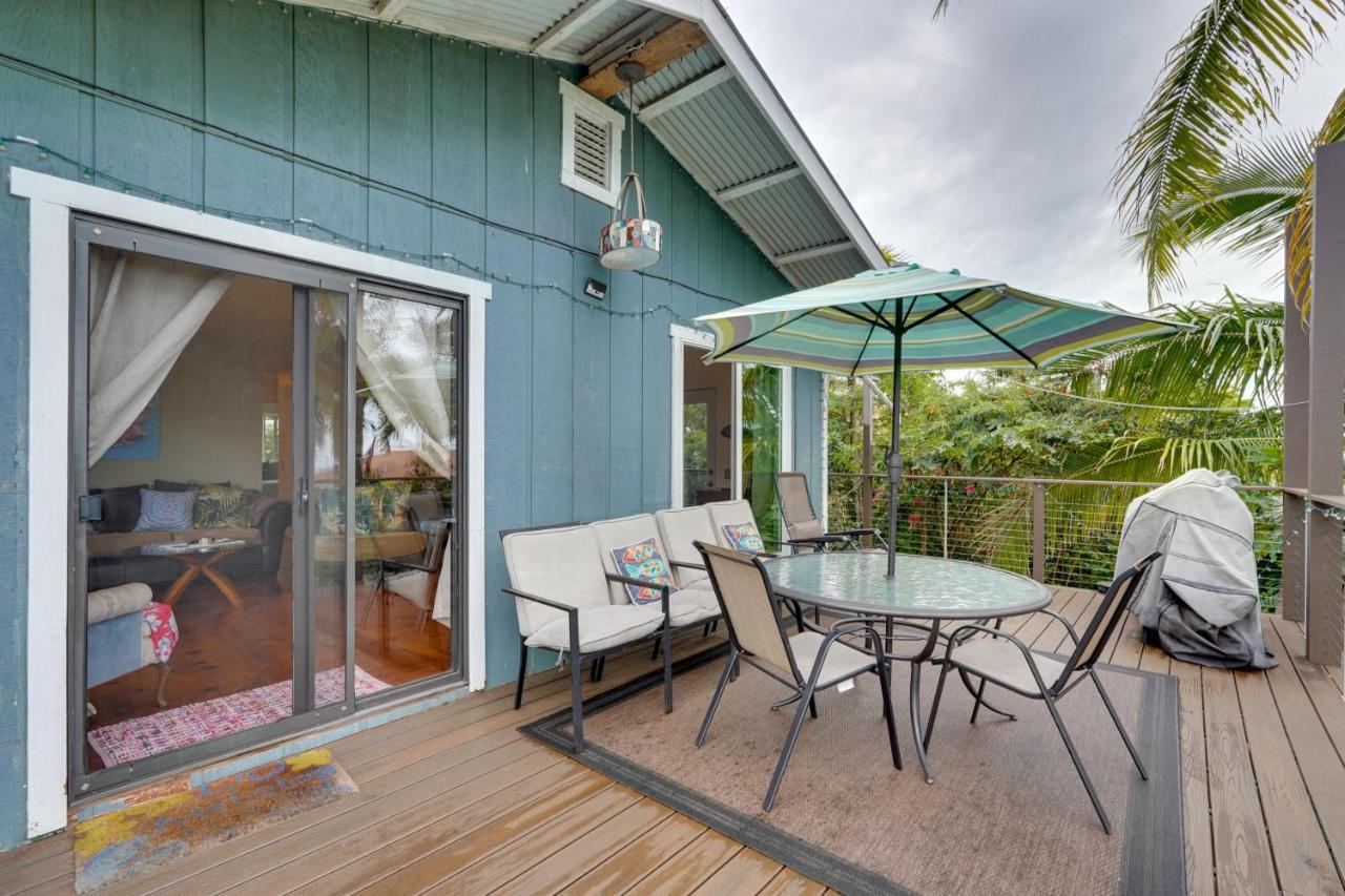 Breezy Kailua-Kona Bungalow With Lanai And Ocean View! Exterior foto